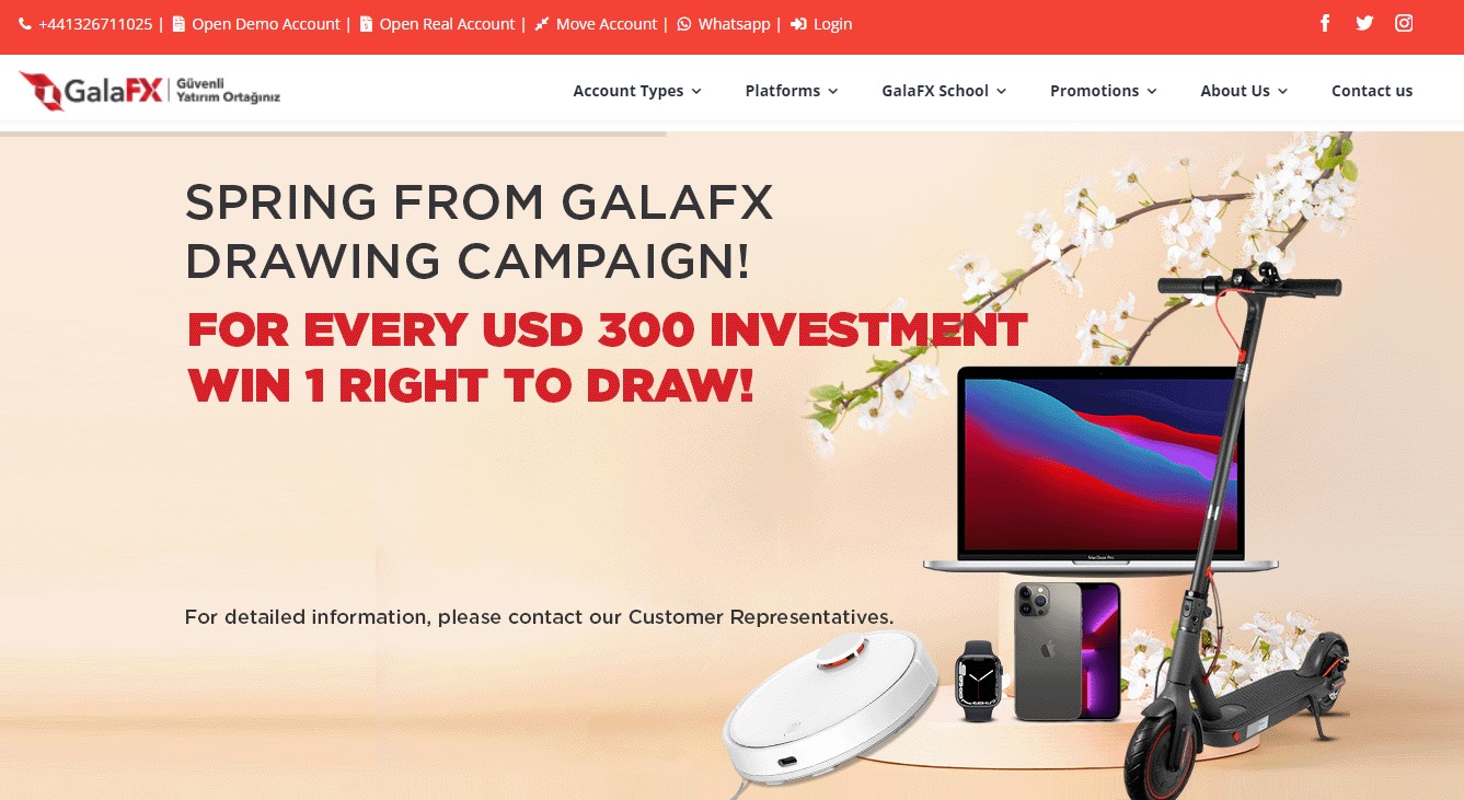 GalaFX ana sayfa