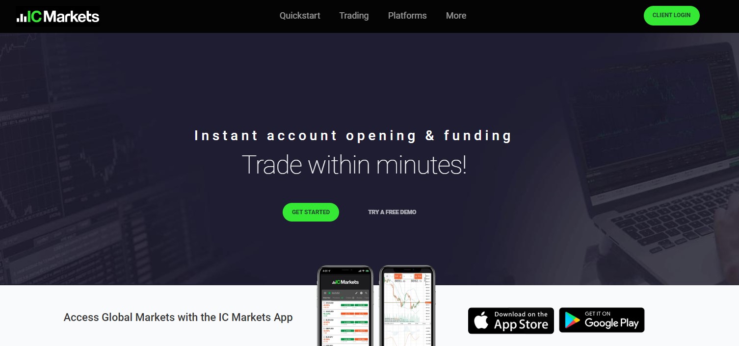 IC Markets uygulama